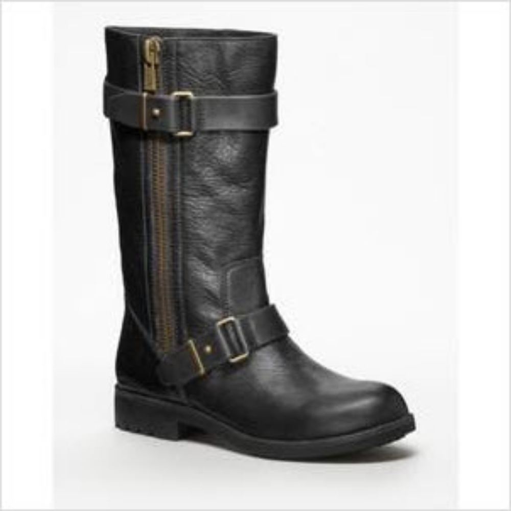 Coach Vanessa Moto Boots - Picture 1 of 8